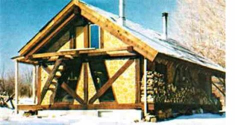 The Return of Cordwood Construction for Homes Image